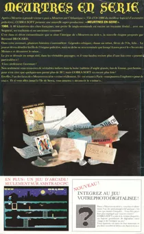Meurtres En Serie (F) (1987) box cover front